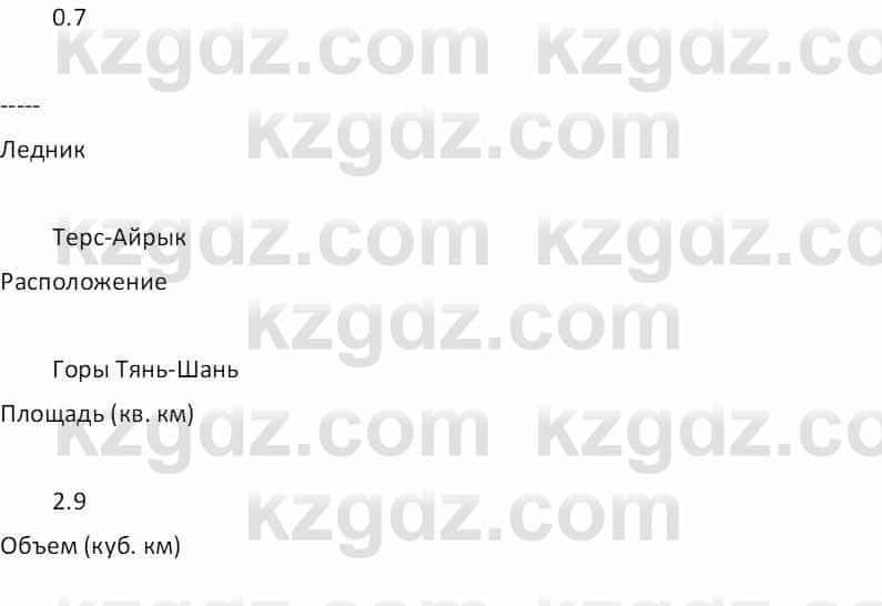 География Абилмажинова  С. 8 класс 2018 Задание 2