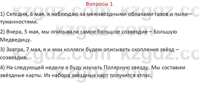 Русский язык (Часть 2) Клокова Е.В. 5 класс 2018 Вопрос 1