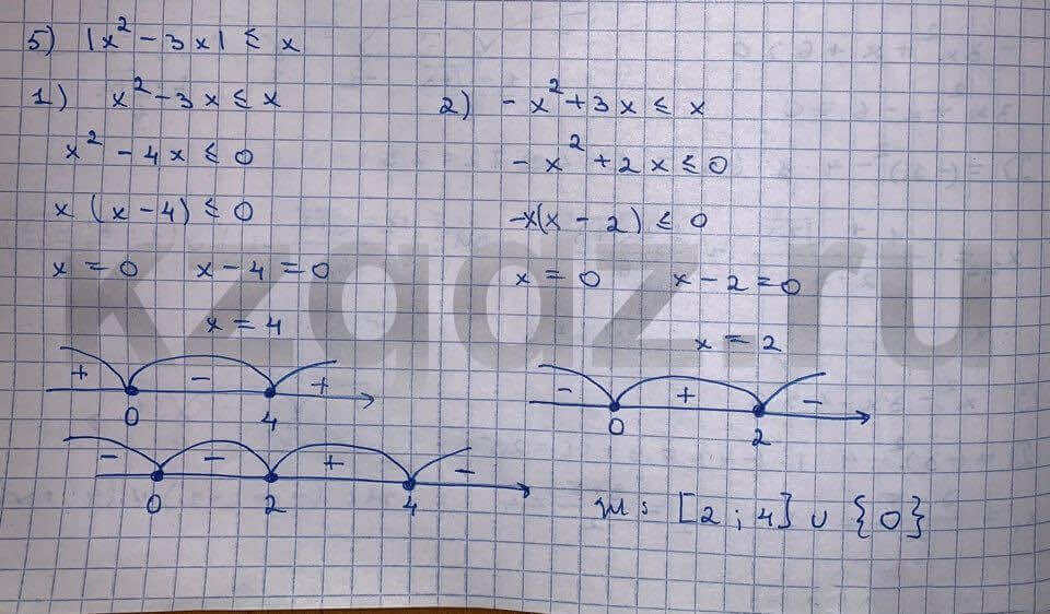 Алгебра Шыныбеков 9 класс Упражнение 743