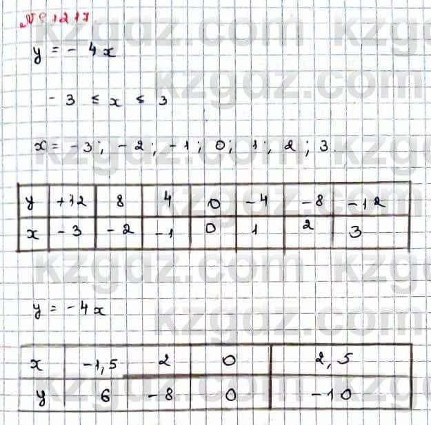 Математика Абылкасымова 6 класс 2018 Упражнение 1217