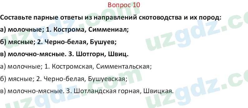 Биология Мавлянов О. 7 класс 2017 Вопрос 101