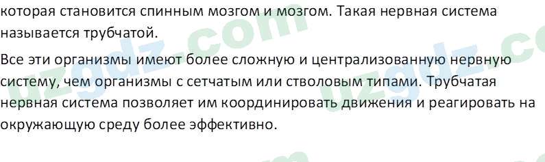 Биология Сапаров К. 7 класс 2022 Знание и понимание 41