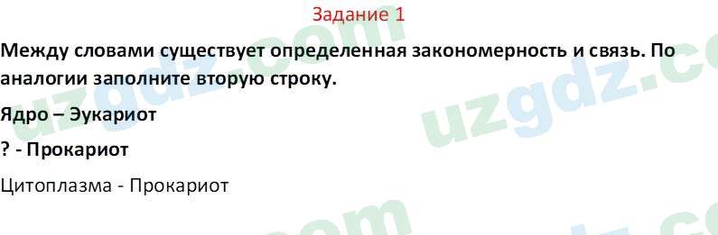 Биология Сапаров К. 7 класс 2022 Задание 11