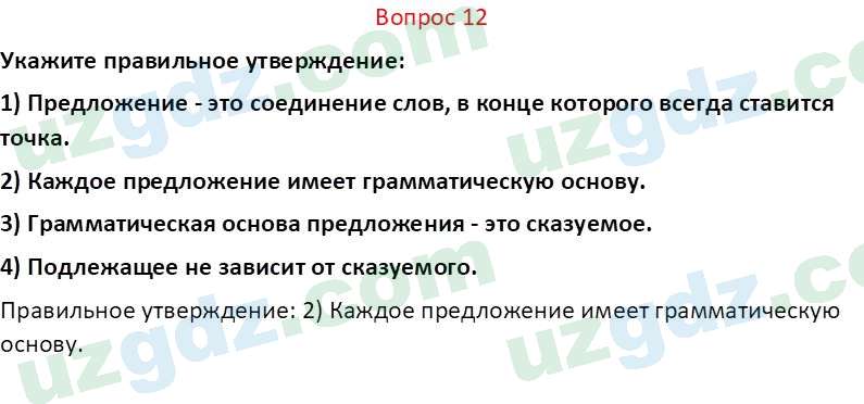 Русский язык Юнусовна Т. О. 7 класс 2022 Вопрос 121