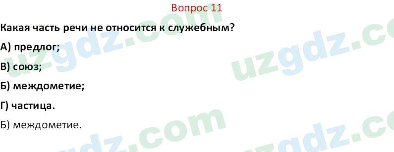 Русский язык Юнусовна Т. О. 7 класс 2022 Вопрос 111