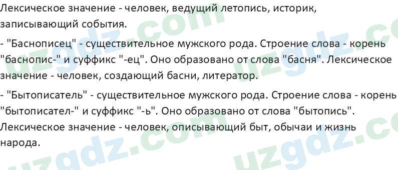 Русский язык Юнусовна Т. О. 7 класс 2022 Вопрос 121