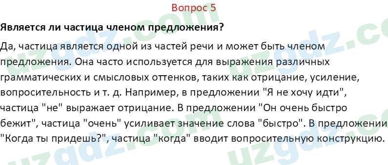 Русский язык Юнусовна Т. О. 7 класс 2022 Вопрос 51