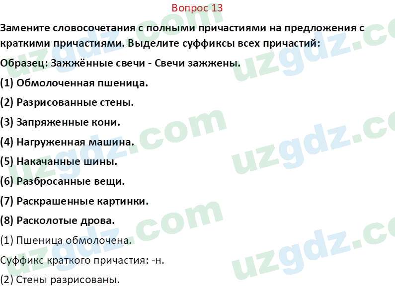 Русский язык Юнусовна Т. О. 7 класс 2022 Вопрос 131