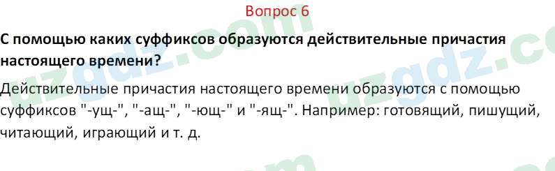 Русский язык Юнусовна Т. О. 7 класс 2022 Вопрос 61