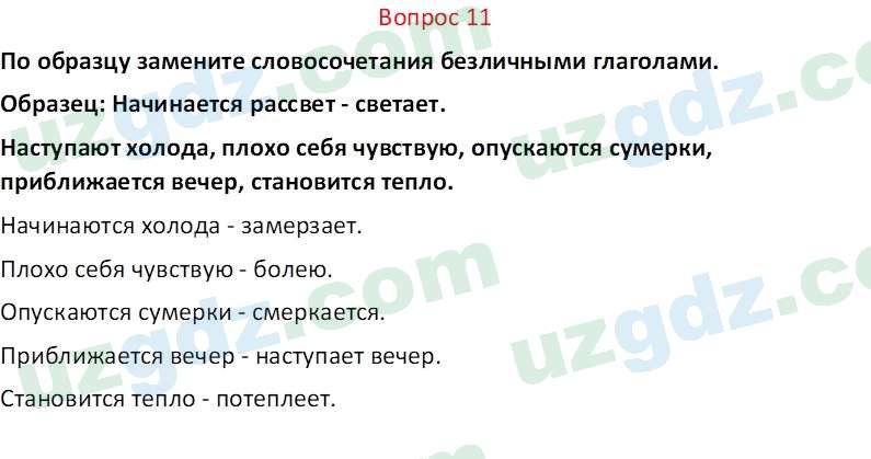 Русский язык Юнусовна Т. О. 7 класс 2022 Вопрос 111