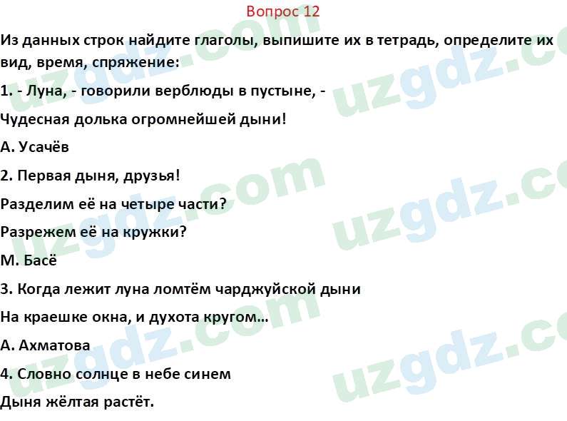 Русский язык Юнусовна Т. О. 7 класс 2022 Вопрос 121