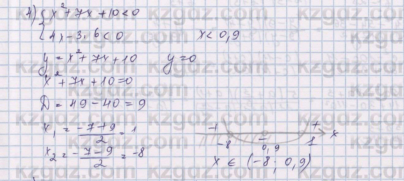 Алгебра Шыныбеков 9 класс 2019 Упражнение 0.36