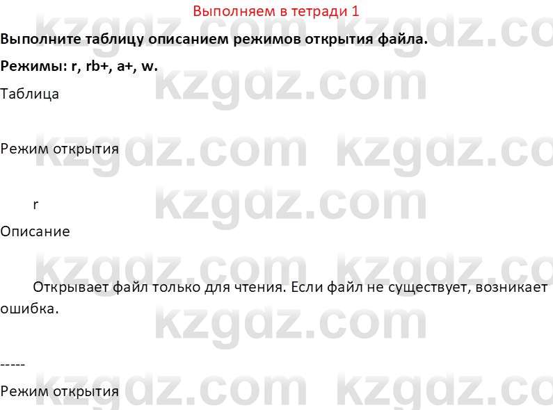 Информатика Салгараева Г.И. 7 класс 2021 Вопрос 1