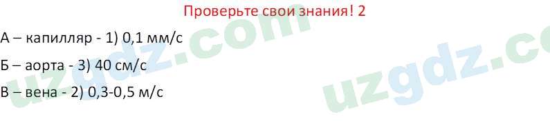 Биология Maвлянов О. 8 класс 2019 Вопрос 21