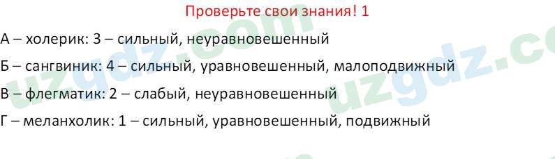 Биология Maвлянов О. 8 класс 2019 Вопрос 11