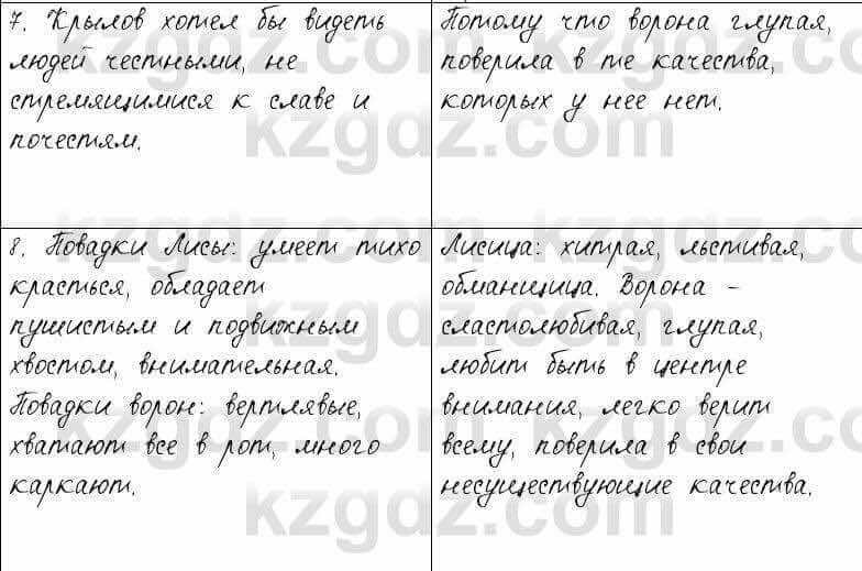 Русский язык и литература Жанпейс 6 класс 2018 Урок 7.2