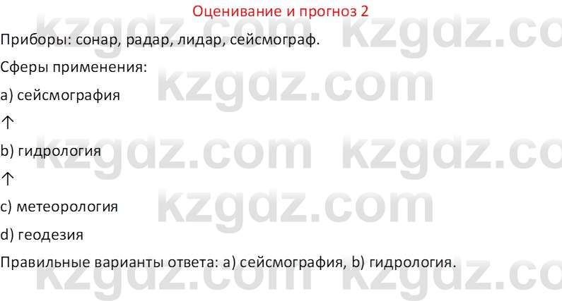 География (Часть 1) Толыбекова Ш.Т. 9 класс 2019 Вопрос 2