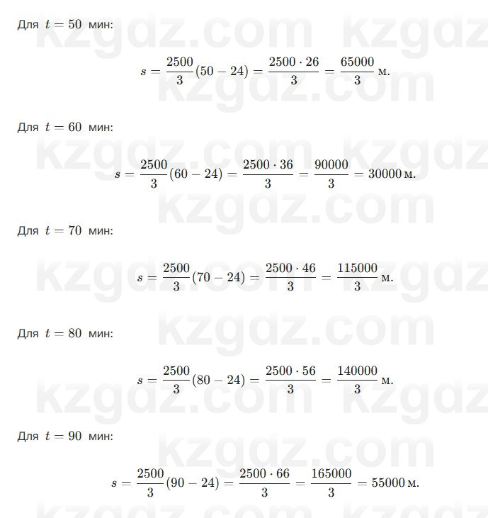 Алгебра Шыныбеков 7 класс 2025 Упражнение 3.36