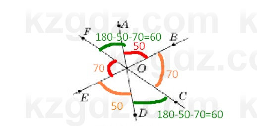 Геометрия Шыныбеков 7 класс 2025 Упражнение 1.53