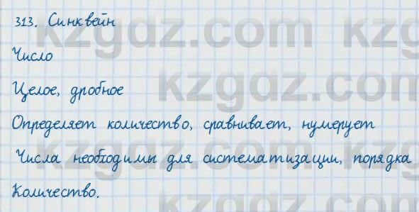 Русский язык и литература Жанпейс 7 класс 2017 Упражнение 313