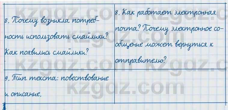 Русский язык и литература Жанпейс 7 класс 2017 Задание в группе работа в группе