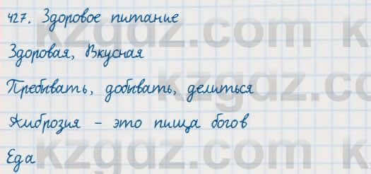 Русский язык Сабитова 7 класс 2018 Упражнение 427