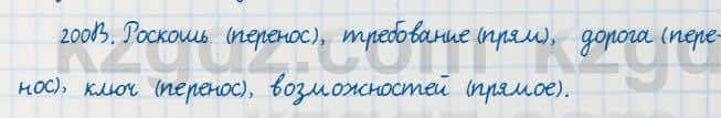 Русский язык Сабитова 7 класс 2018 Упражнение 200В