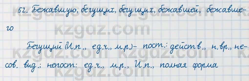 Русский язык Сабитова 7 класс 2018 Упражнение 52