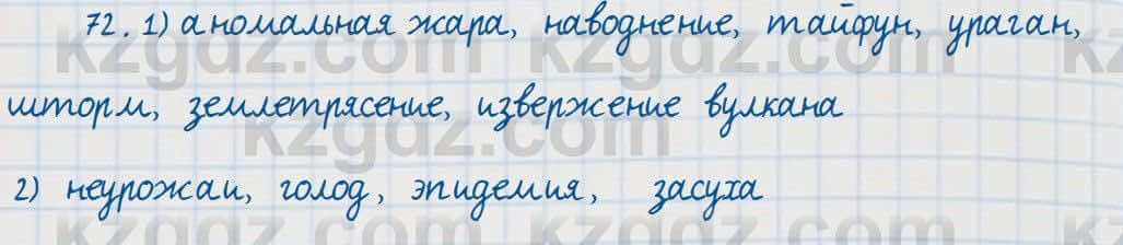 Русский язык Сабитова 7 класс 2018 Упражнение 72