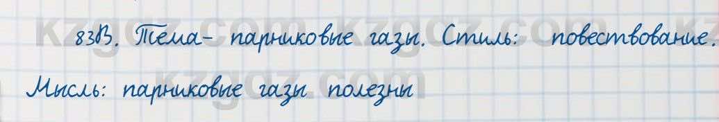 Русский язык Сабитова 7 класс 2018 Упражнение 83В