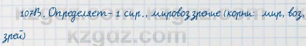 Русский язык Сабитова 7 класс 2018 Упражнение 107В