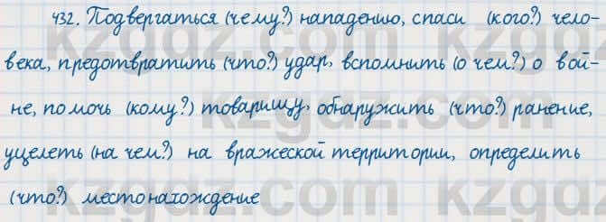 Русский язык Сабитова 7 класс 2018 Упражнение 432