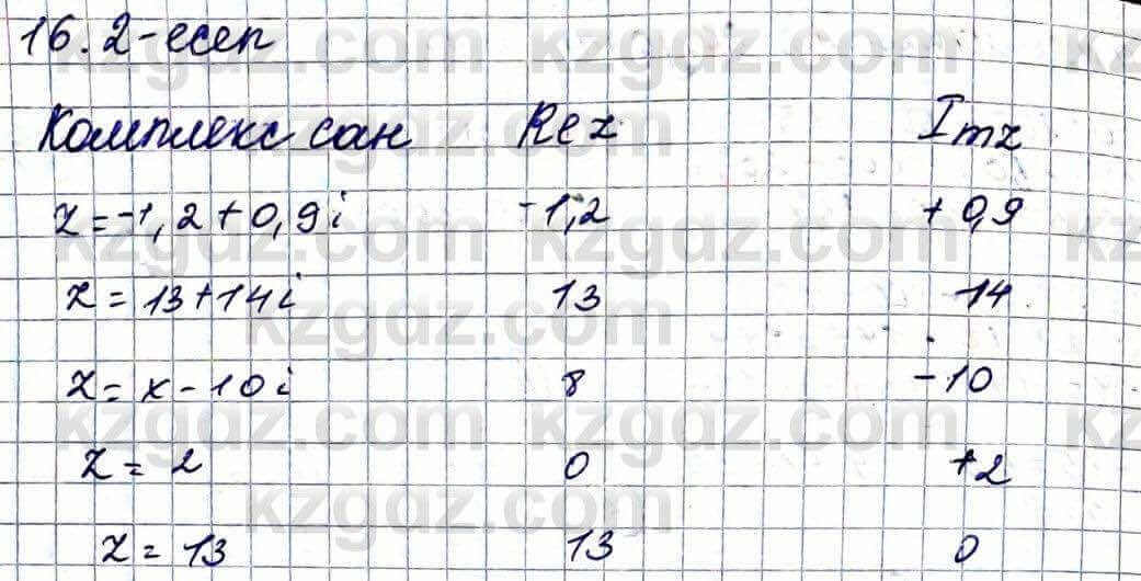 Алгебра Абылкасымова 11 ЕМН класс 2020 Упражнение 16.21