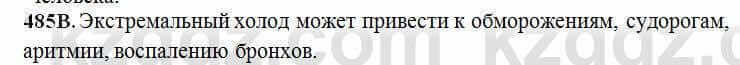 Русский язык Сабитова 6 класс 2018 Упражнение 485В