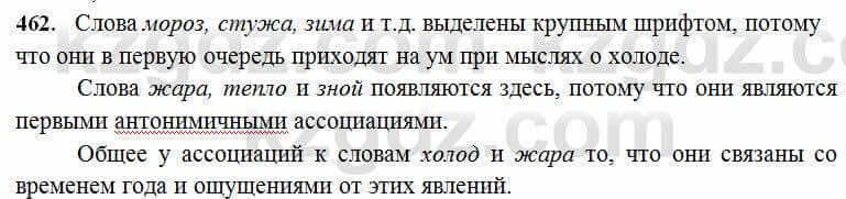 Русский язык Сабитова 6 класс 2018 Упражнение 462