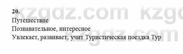 Русский язык Сабитова 6 класс 2018 Упражнение 20