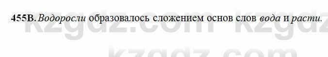 Русский язык Сабитова 6 класс 2018 Упражнение 455В