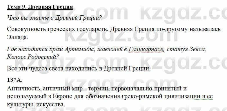 Русский язык Сабитова 6 класс 2018 Упражнение 137А