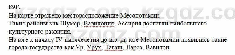 Русский язык Сабитова 6 класс 2018 Упражнение 89В