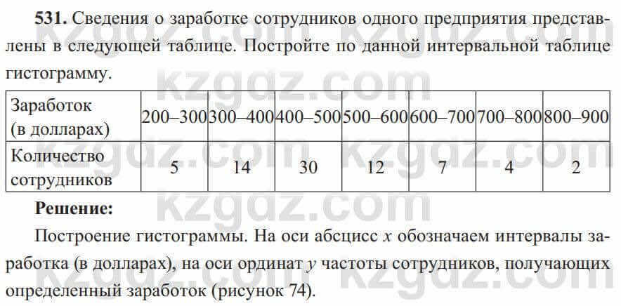 Алгебра Солтан 8 класс 2020 Упражнение 531