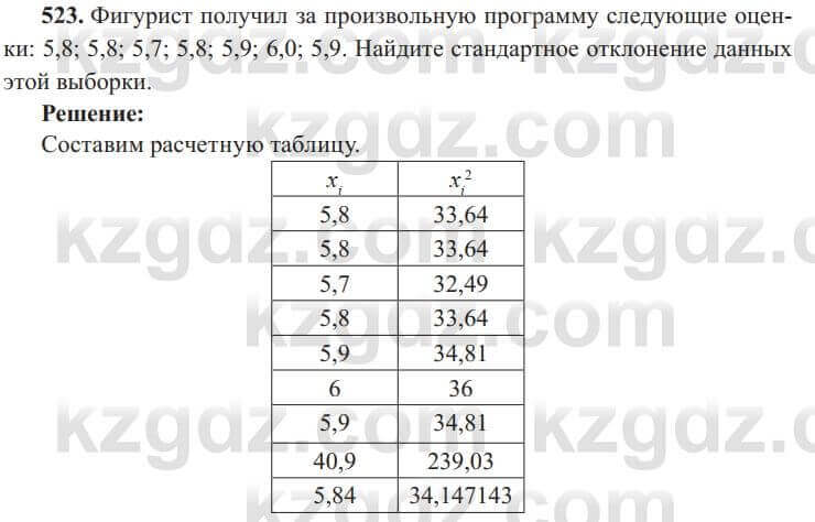 Алгебра Солтан 8 класс 2020 Упражнение 523