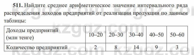 Алгебра Солтан 8 класс 2020 Упражнение 511