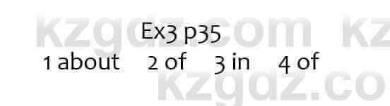 Английский язык Вирджиниия Эванс 7 класс 2017 Упражнение Ex3 p35