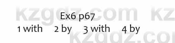 Английский язык Вирджиниия Эванс 7 класс 2017 Упражнение Ex6 p67