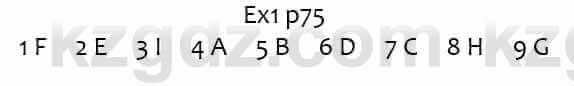 Английский язык Вирджиниия Эванс 7 класс 2017 Упражнение Ex1 p75