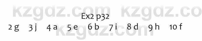 Английский язык Вирджиниия Эванс 7 класс 2017 Упражнение Ex2 p32