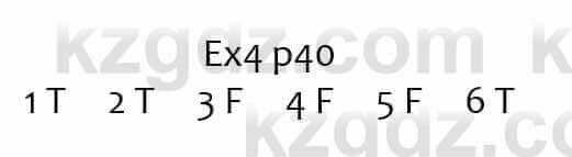 Английский язык Вирджиниия Эванс 7 класс 2017 Упражнение Ex4 p40