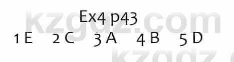 Английский язык Вирджиниия Эванс 7 класс 2017 Упражнение Ex4 p43