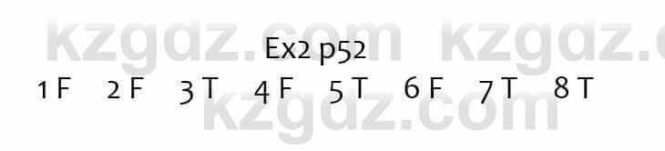 Английский язык Вирджиниия Эванс 7 класс 2017 Упражнение Ex2 p52