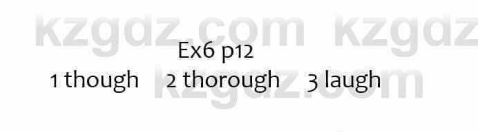 Английский язык Вирджиниия Эванс 7 класс 2017 Упражнение Ex6 p12